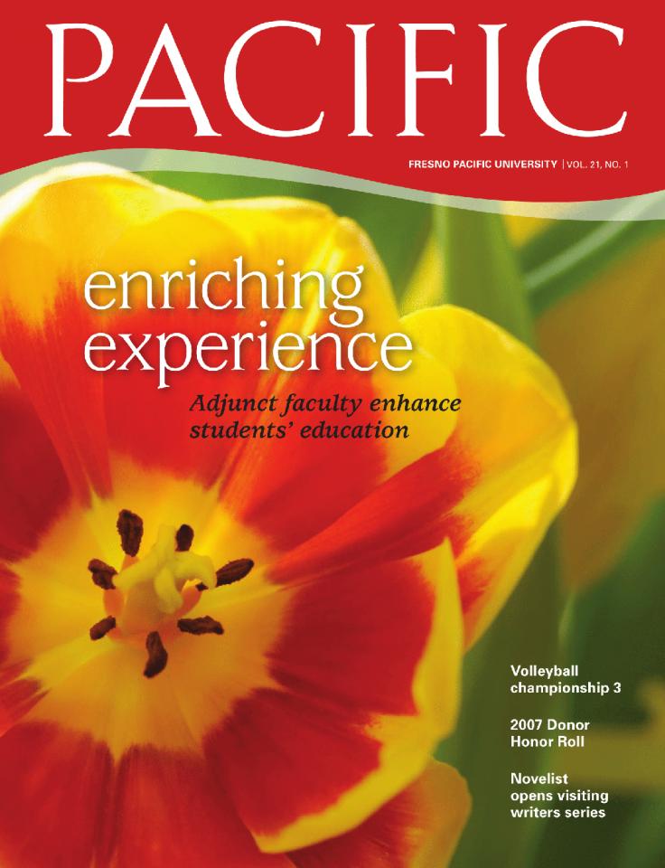 Spring 2008 Pacific Magazine cover