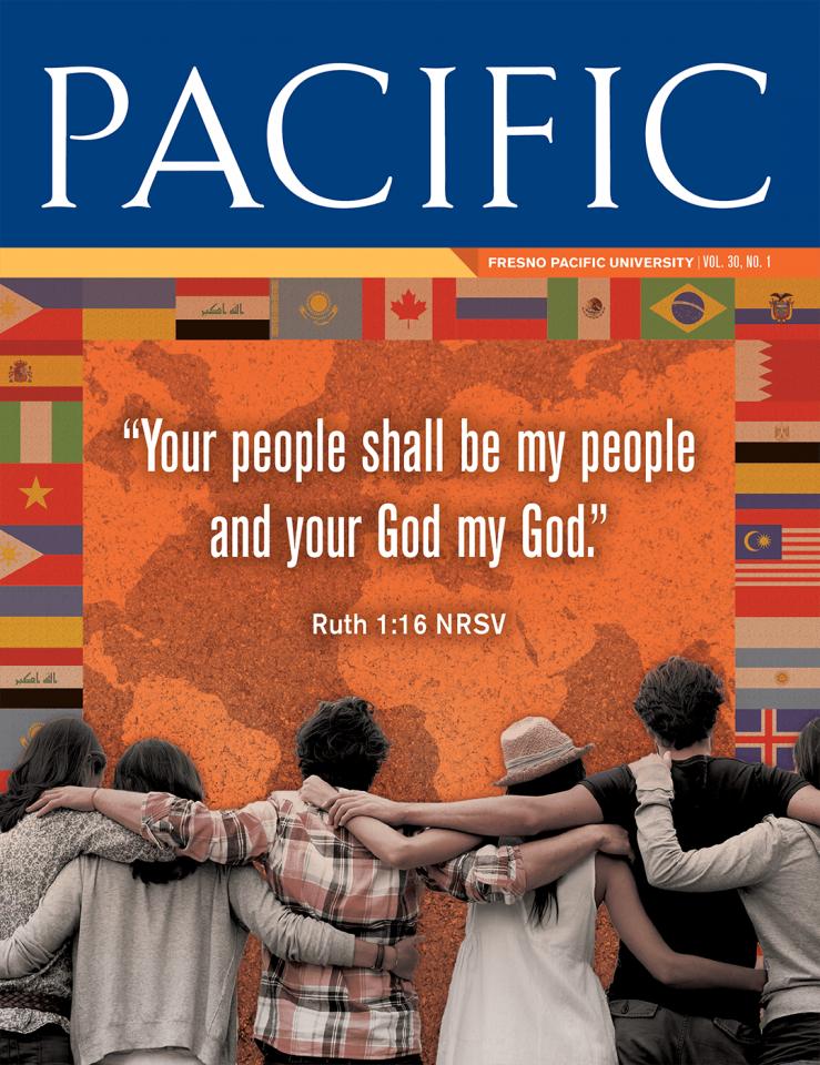 Pacific Magazine, Spring 2017 cover: Your People Shall Be My People and Your God My God
