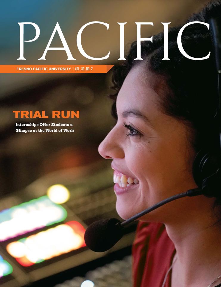 Fall 2022 Pacific Magazine Cover, Fresno Pacific University Vol. 35 No. 2