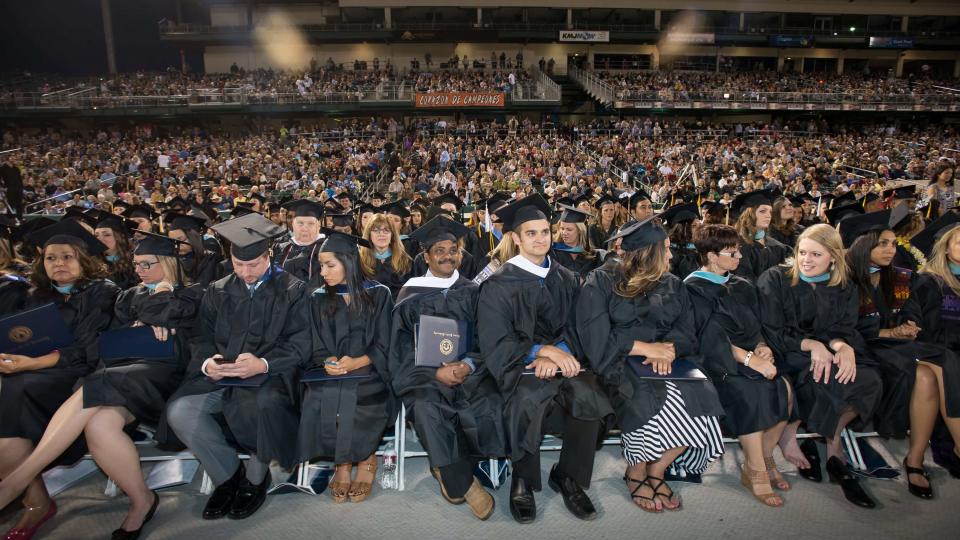Fresno Pacific University hits commencement out of the park