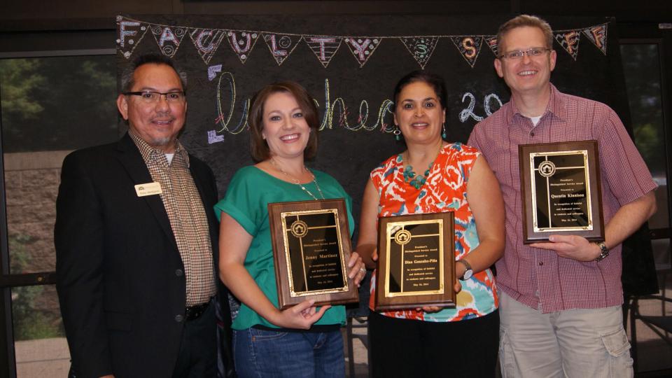 Faculty Staff Cited For Service University News