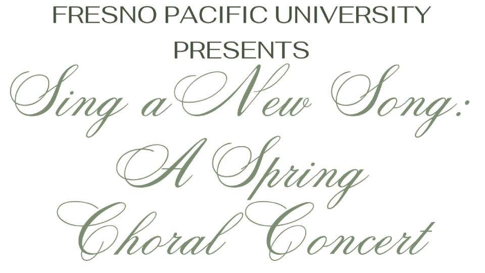 FPU choral concert welcomes spring with “Sing a New Song” | University News