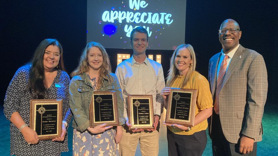 Faculty and staff saluted at Employee Celebration | University News