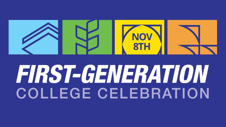 The logo of National First-Generation College Student Day