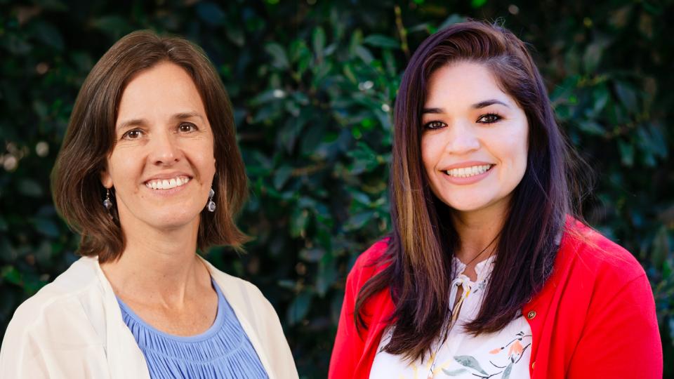 Tracy Vilanova and Laura Gonzalez