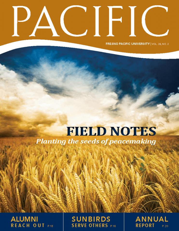 Fall 2013 Pacific Magazine Cover