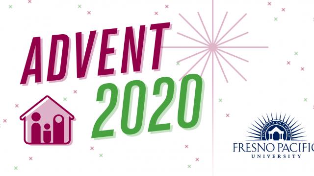 A graphic that says Advent 2020