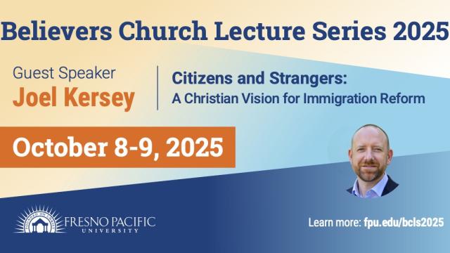 Photo of Believers Church Lecture Series Info