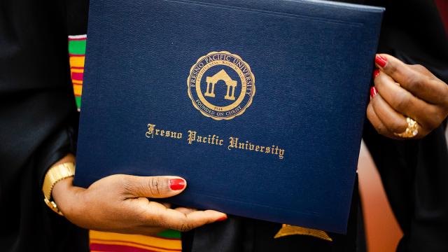 Photo of diploma