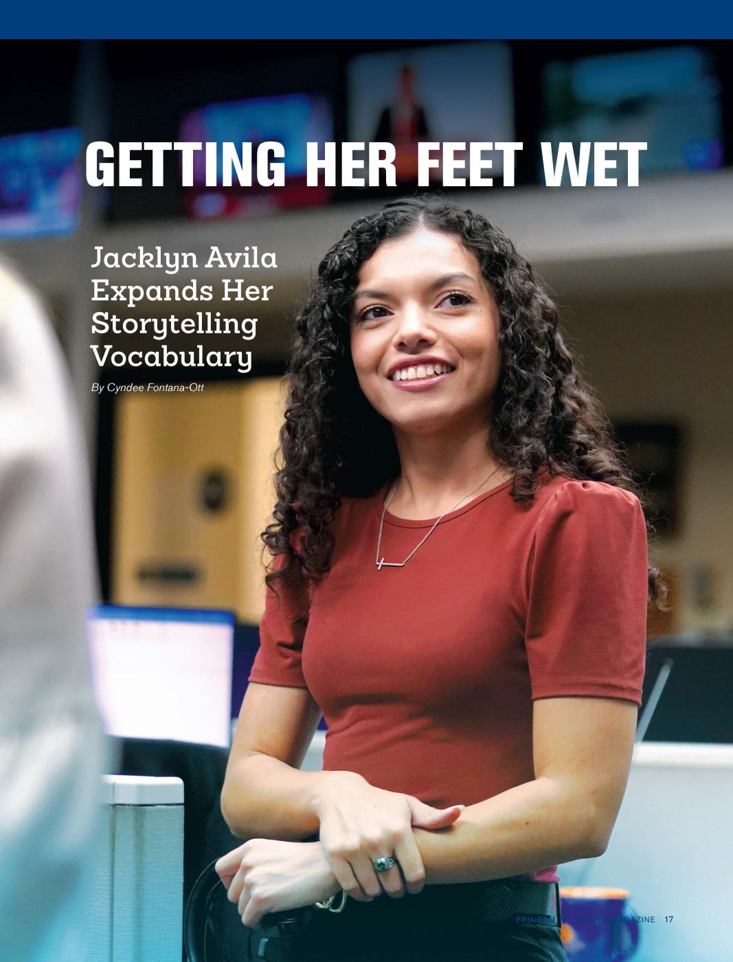 Getting Her Feet Wet